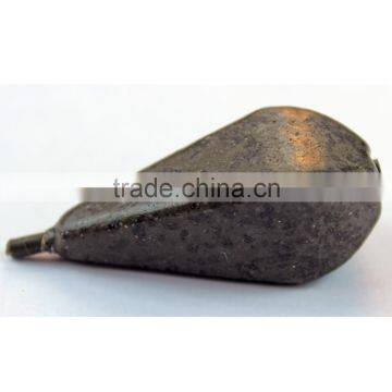 Hot sale square fishing lead sinker fishing tackle Samples Split Shot Sinker