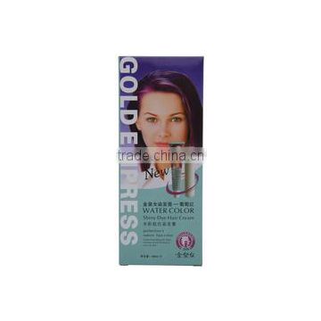 2 IN 1 Kim Wong female hair cream hair color dye permanent purple hair dye imported hair dye color