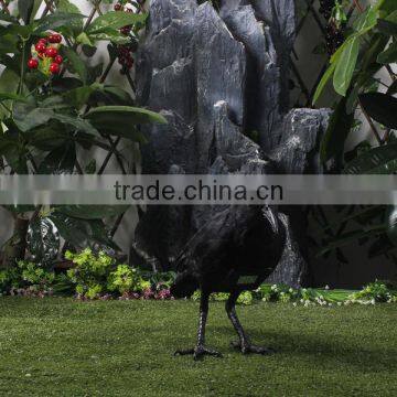 real looking Plush crow toy decoy