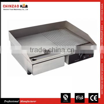 Electric Griddles For Commercial Resturant Stainless Steel Surface