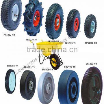 PU Foam Wheel Trolley Wheel With Steel Rim