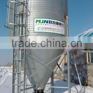 galvanizing hopper bottomed steel silo