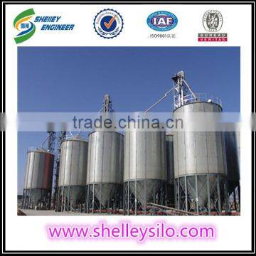 Chicken feed storage steel grain silo