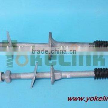 Carbon Steel Structural Electrical 11kv Spindle Pin Insulator 1'' photo-6