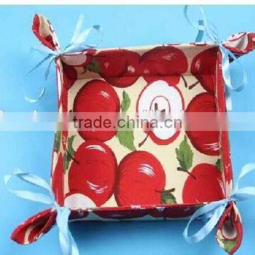 100% Cotton Fabric Type Canvas Bread Basket photo-3