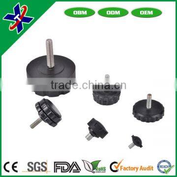 Professional factory wholesale cheap rubber feet with screw.