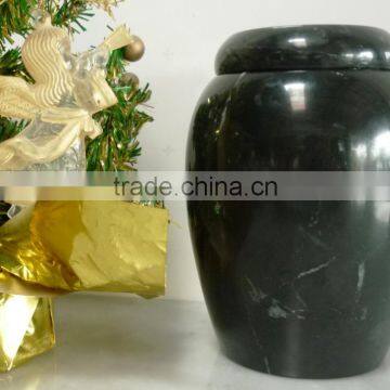 High quality stone marble cremation urn