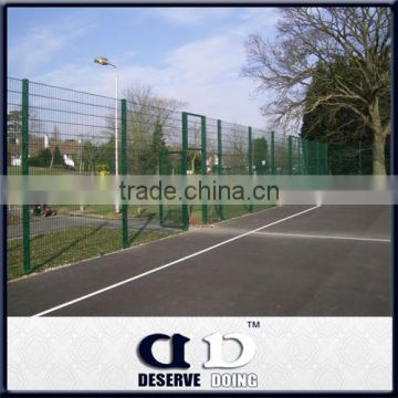 Factory price! Green/Black/Brown PVC coating 8/6/8 wire mesh perimeter fence