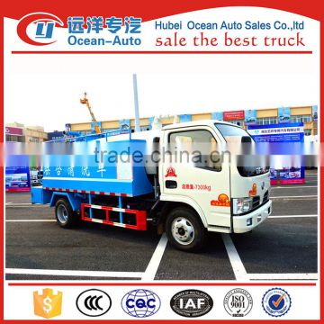 2015 china Sewer cleaning truck manufacturers with famous chassis