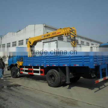 4-5T /dongfeng truck mounted crane truck with crane with good quality