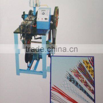 Semi-automatic shoelace handbag lace tipping machine