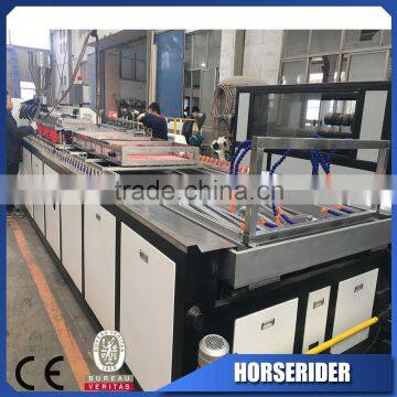 WPC Pvc pe Profile Extrusion Line/wpc Pvc pe Plastic Door Profile Frame Extrusion Price photo-2
