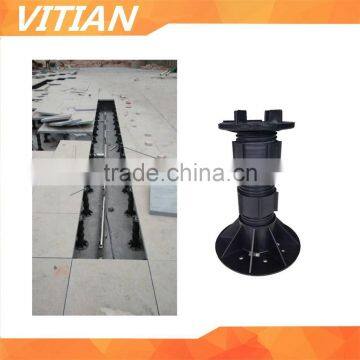 Outdoor Stone Raised Flooring Adjustable Plastic Pedestals photo-2