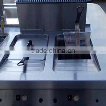 Free Standing Single Cylinder Double Basket Deep Fryer photo-4