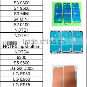 All Kinds of Lcd Repair Parts Frame Sticker Adhesive for Samsung for Sony for Note for LG a Series of Mobile Phone photo-4