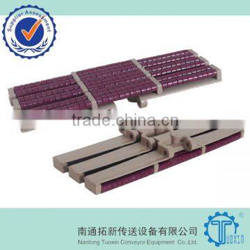 LBP821 Straight Run Double Hinge Plastic Roller Conveyor Chain photo-4