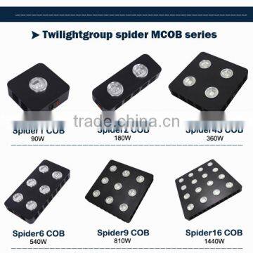 2016 Hot OEM ODM Spider COB 9bands Full Spectrum LED Grow Light 1440w Spider COB photo-5