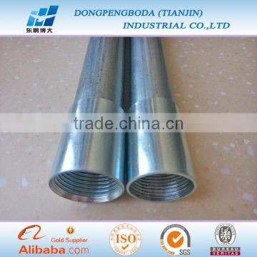 C80.1 UL stadnard Galvanized Steel Conduit 2"