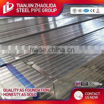 Zinc Coated 200 g - 500 g Astm A500 Square Tube With Galvanized or Oil of Weight per Ton photo-6