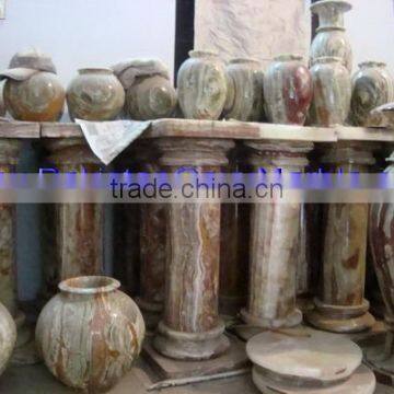 BEST MULTI GREEN ONYX PEDESTALS photo-6
