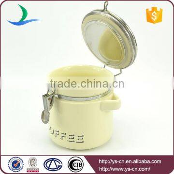 Modern Ceramic Coffee Canister Jars for Kitchen photo-2