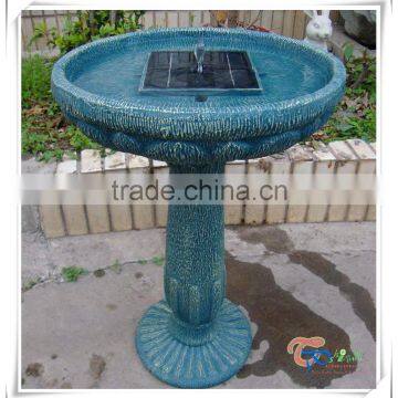 High Quality Solar Water Fountain Gardening Bird Bath