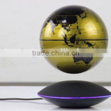Magnetic Floating Levitation Globe Unique Maglev Globe Gold Color photo-3