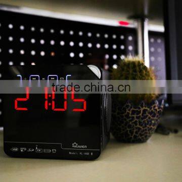 Bluetooth Speaker With USB/SD +Alarm Clock + FM Radio Speaker photo-6