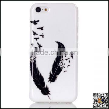 TPU Material Edging IMD Craft Protective Case for IPhone5C,TPU Material Case photo-6