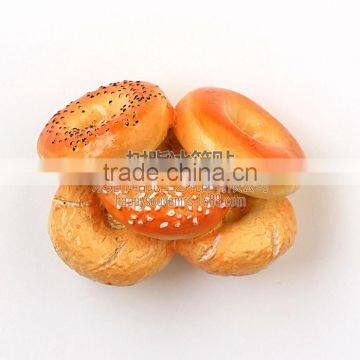 Custom Design French Bread Shape 3D Resin Fridge Magnet photo-2