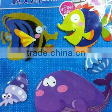 3D Fishes Decorative Wall Stickers