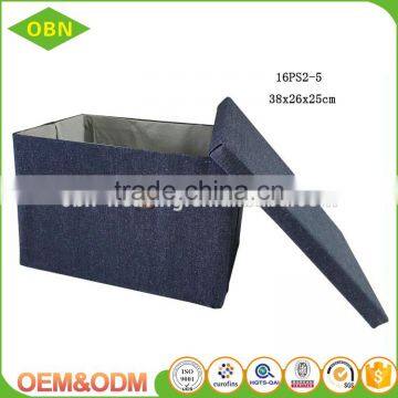 Decorative Fancy Foldable Toy Storage Box With Lid photo-3