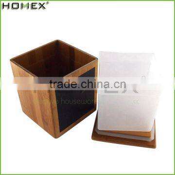 Dry Food Storage,Natural Bamboo Tea Canister/Homex_Factory