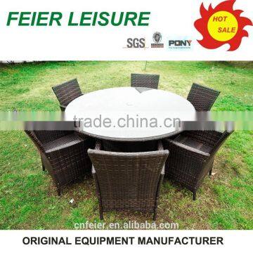 New designer rattan bar dining set