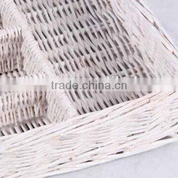 Prickle Storage Basket/ Rattan Woven Rectangle Basket photo-2