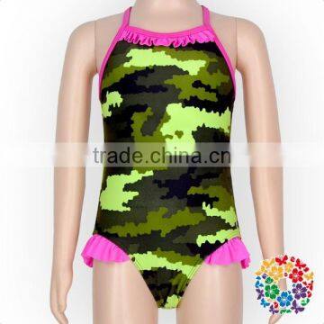 Camouflage Toddler Baby Girl Bathing Suit Swimsuit photo-3