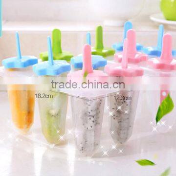 Star shape Kitchen FrozenIce Cream DIY Mold 6 compartments