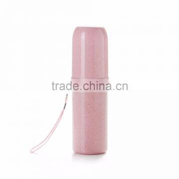Hot Sell Good Quality New Design Wheat Straw Toothbrush Case Portable Travel Toothbrush Case photo-4
