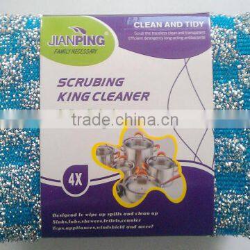 4pcs of Kitchen Wire Cloth Cleaning Sponge / Kitchen Cleaning Sponge photo-2