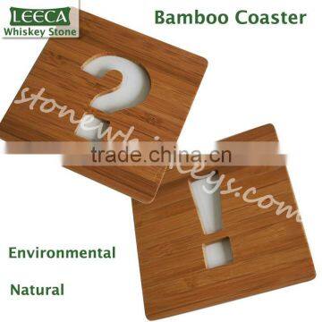 Promotional bamboo coaster | drink coaster