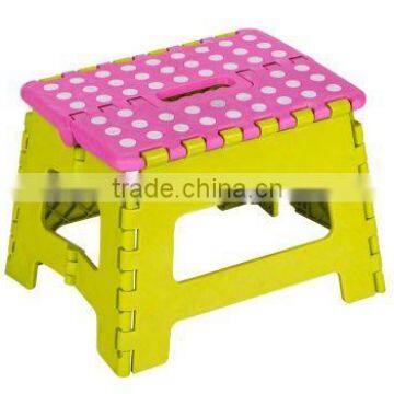 Colorful Pp Kids Folding Step Ladder Folding Plastic Stool 450696 photo-2