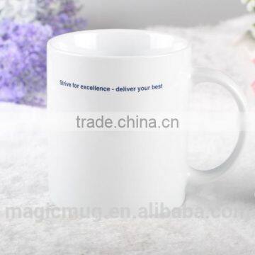 Factory Bulk Coffee Mug White Plain Spinning Mug photo-4