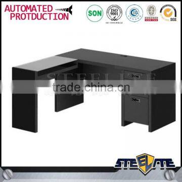 Commercial Furniture Metal Office Computer L Shape Manager Desk photo-4