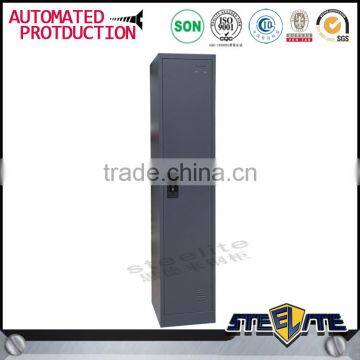 Single Door Metal Locker Wardrobe Steel Locker Cabinet photo-6