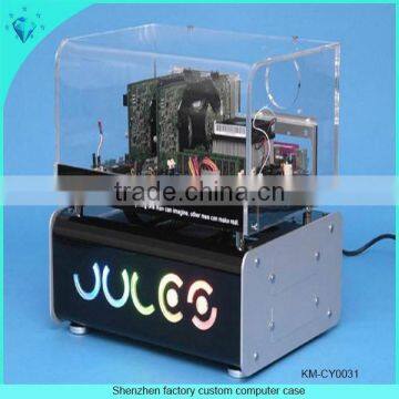Custom Plexiglass Acrylic Computer Case With Led Light photo-6