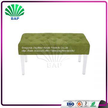 Salon Waiting Room Furniture European Style Lucite Bench Acrylic Salon Waiting Bench photo-4