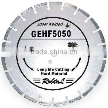 Hand-Held High Speed Laser Welded Diamond saw Blade (GEHF)