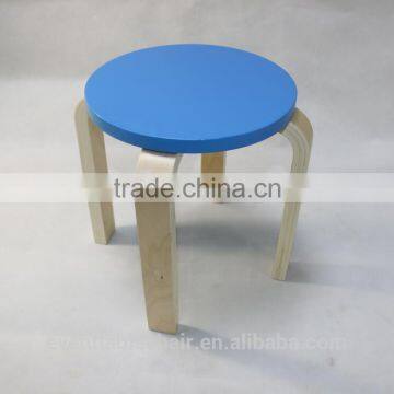 Small Wooden Stools Wholesale Kids Wooden Chairs Stool photo-5