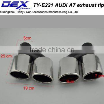 car universal muffler tip for Audi A7