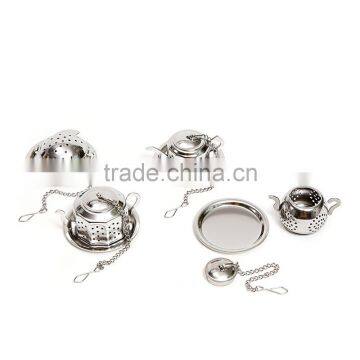 WCMY025 Stainless Steel Tea Infuser Tea Ball Gift , Strainer & Steeper Bundle photo-3